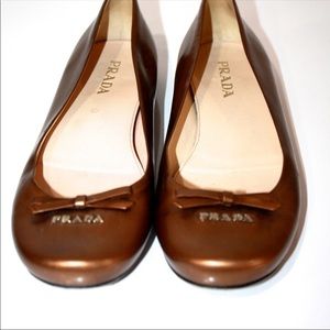 Prada Patent Leather Flats